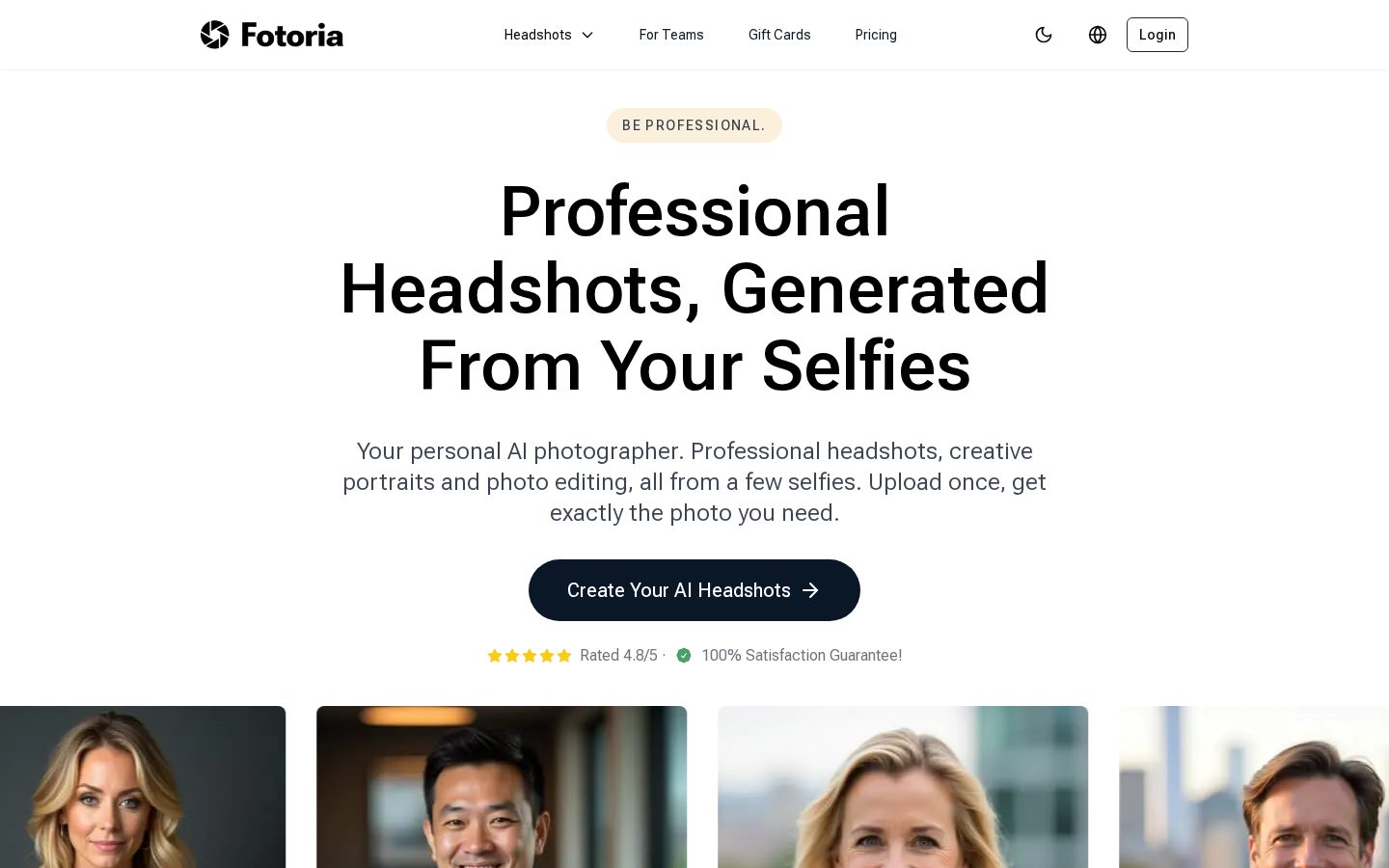 Fotoria Homepage