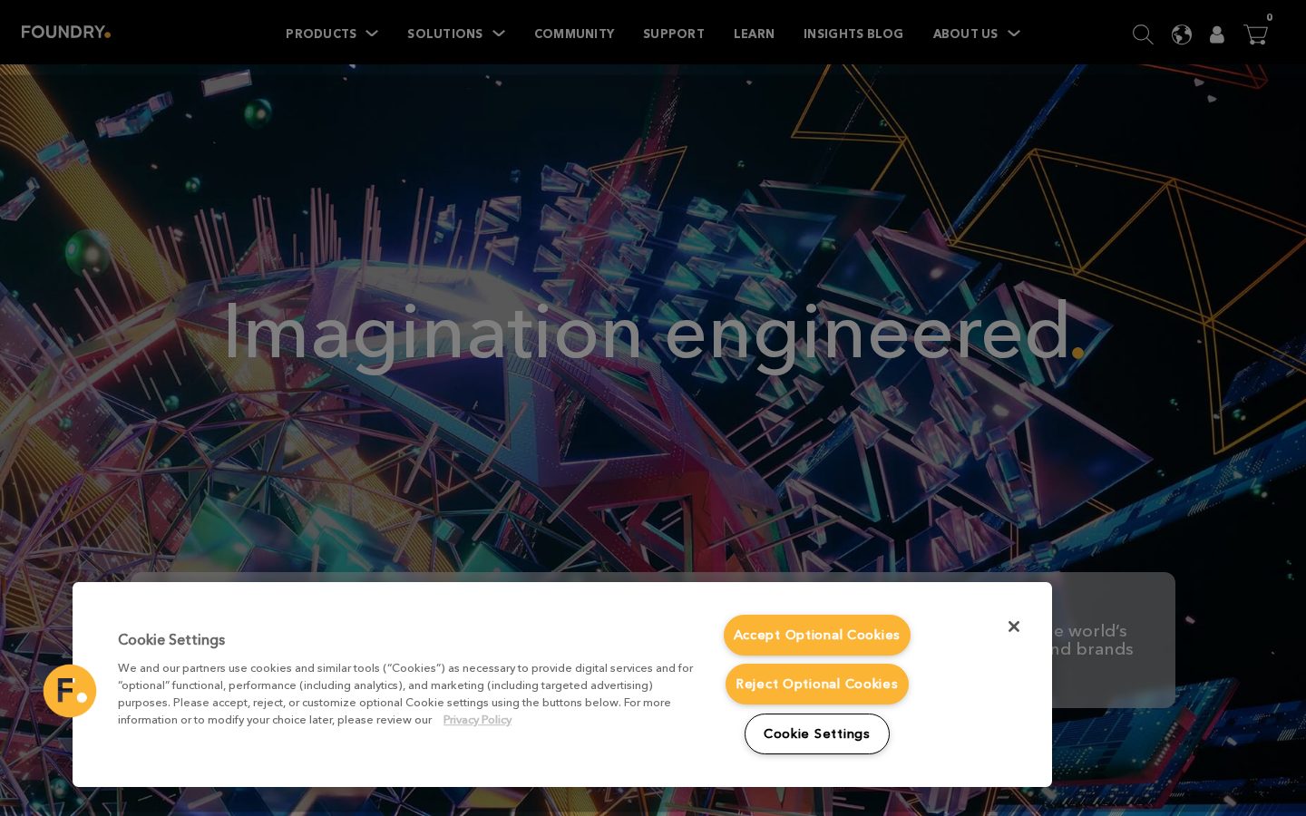 Foundry Homepage