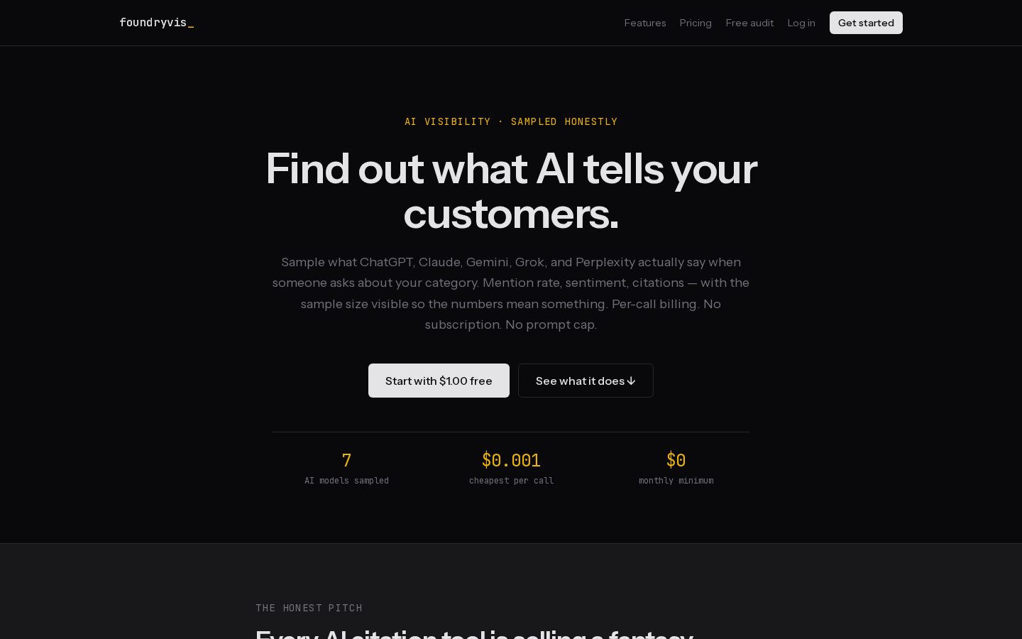 FoundryVis Homepage