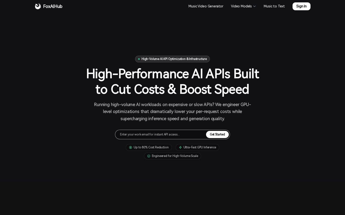 FoxAIHub Homepage