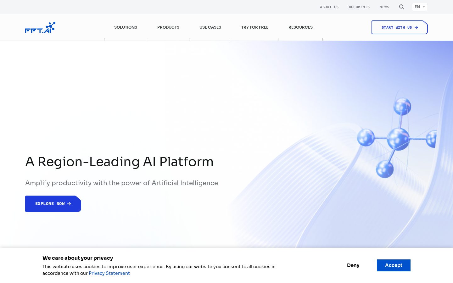 FPT.AI Homepage