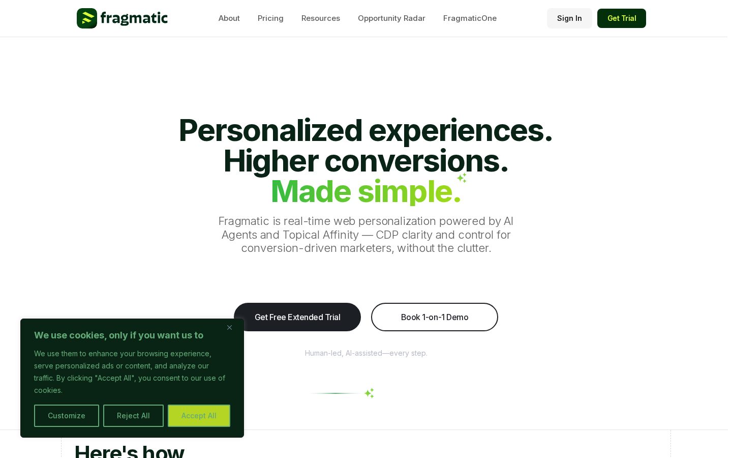 Fragmatic Homepage