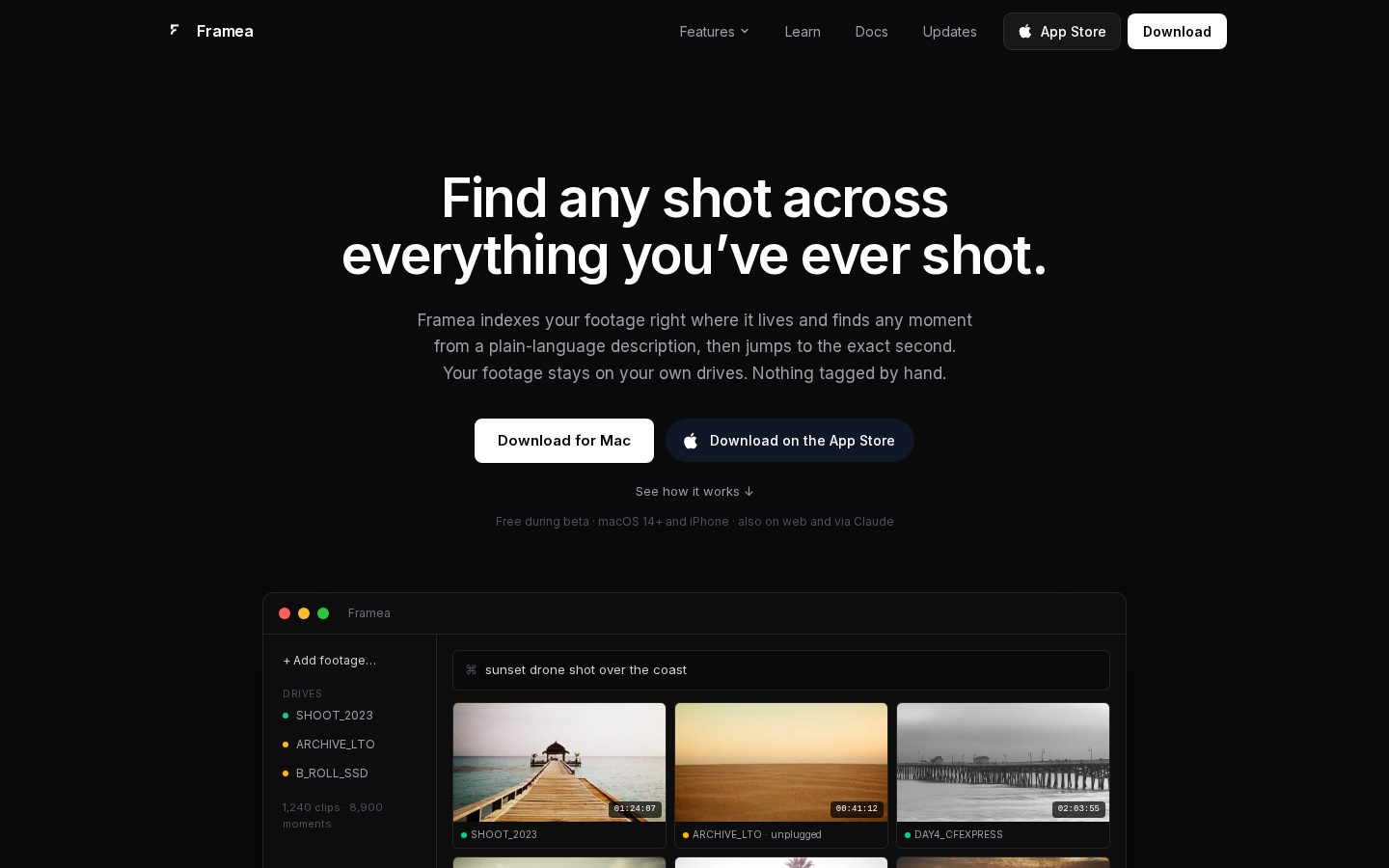 Framea Homepage