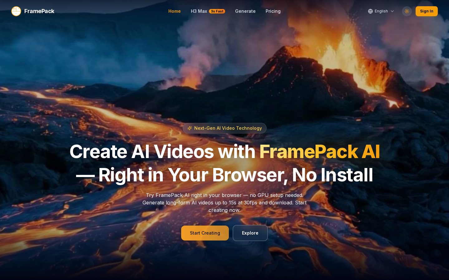 framepack Homepage