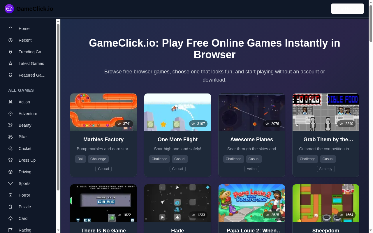Homepage