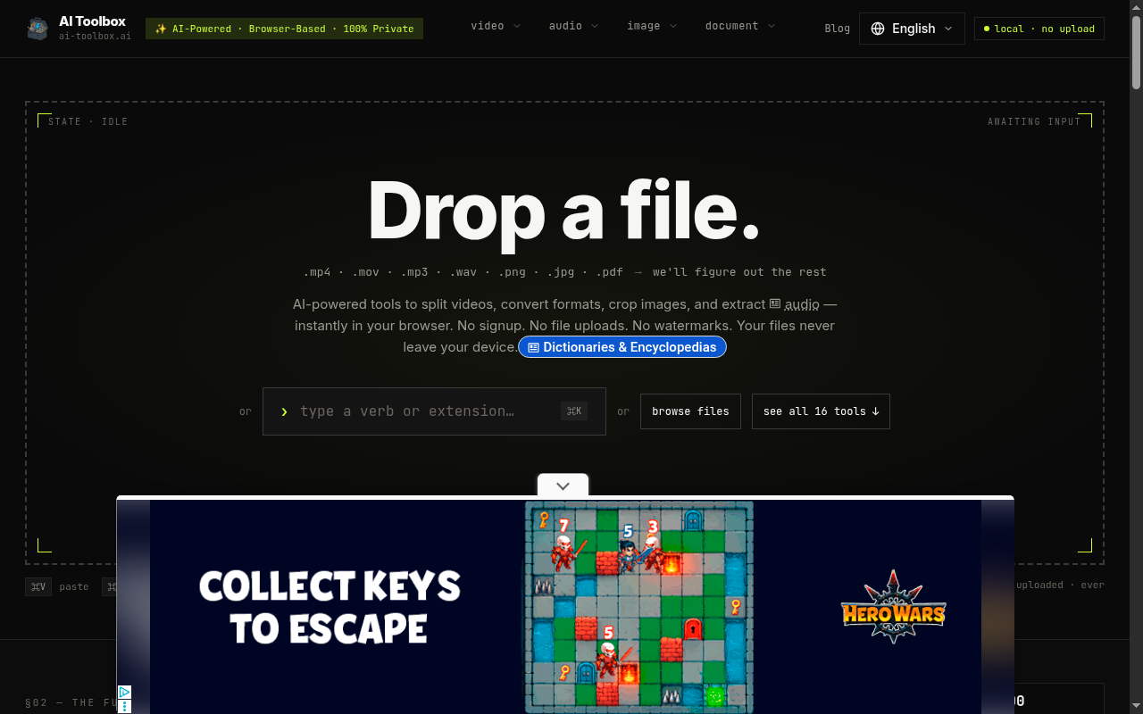 Homepage