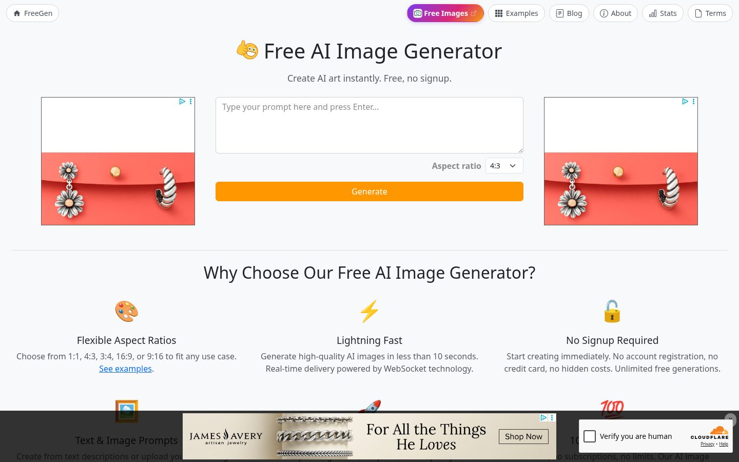 FreeGen Homepage