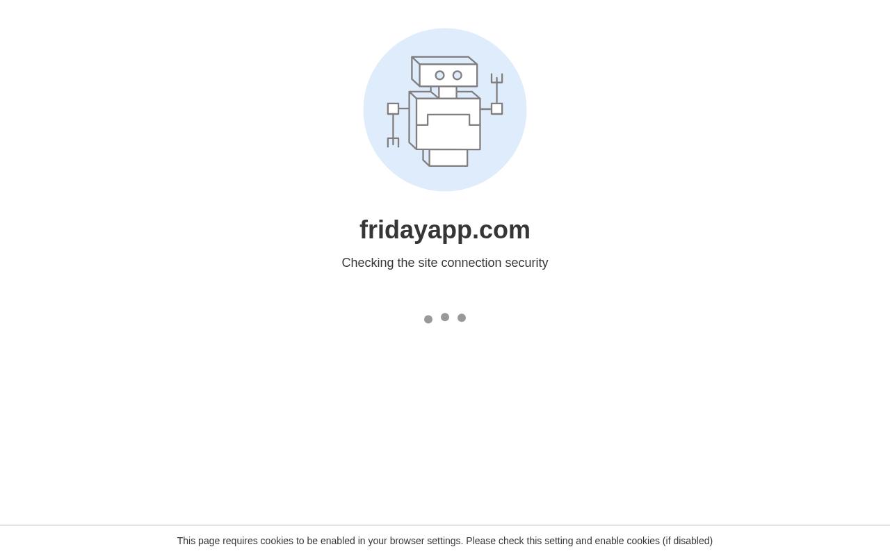 FRIDAY Homepage