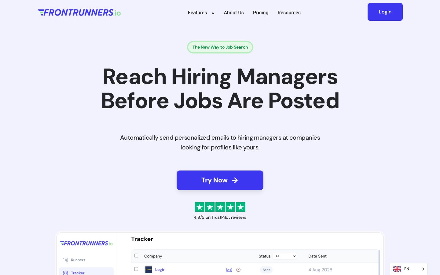 Frontrunners Homepage