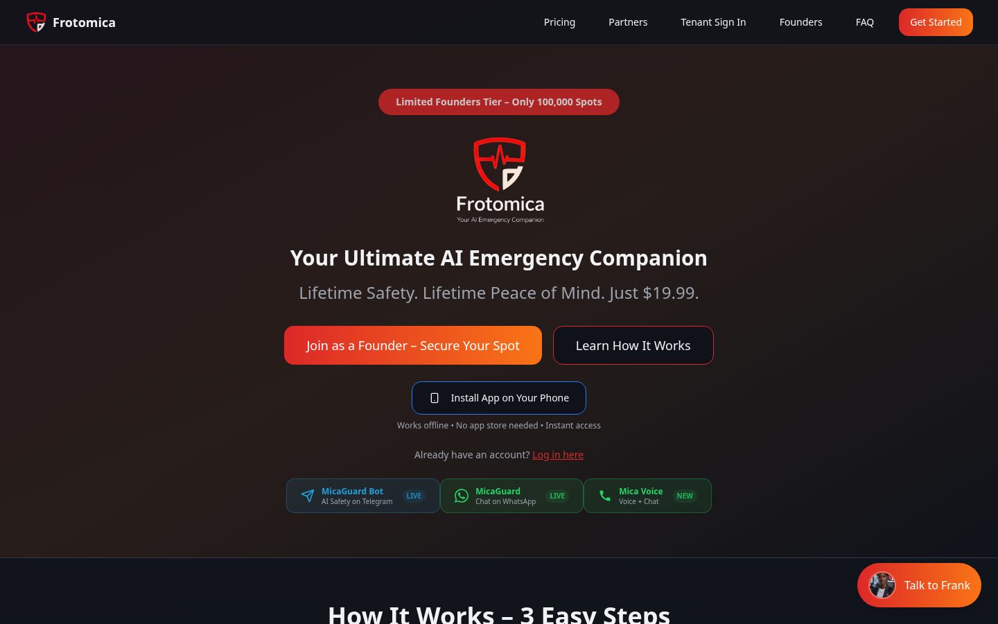 Frotomica Homepage