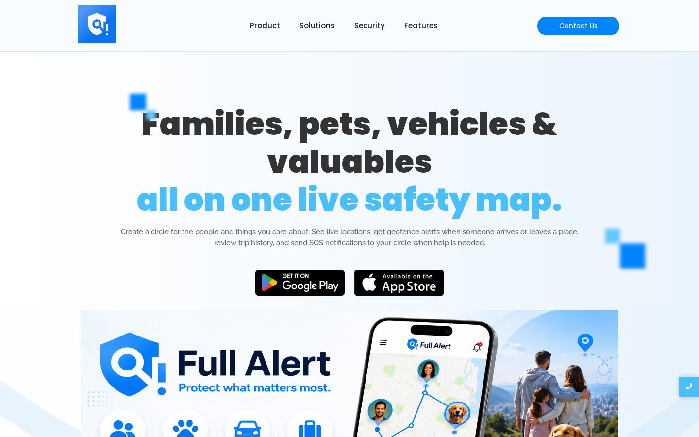 Full Alert Homepage