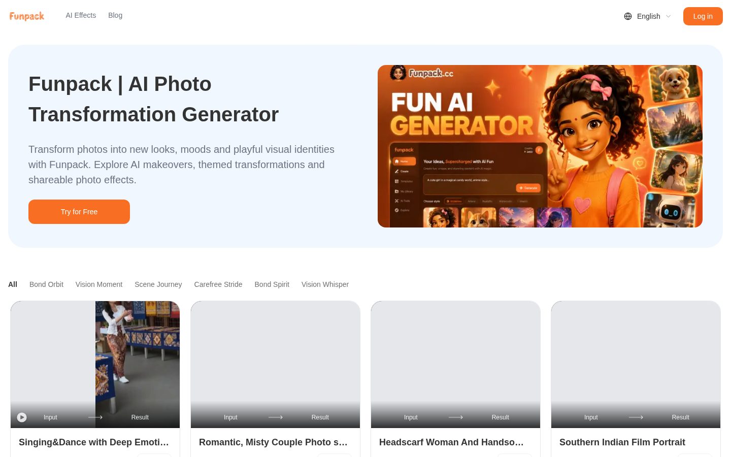 Funpack Homepage