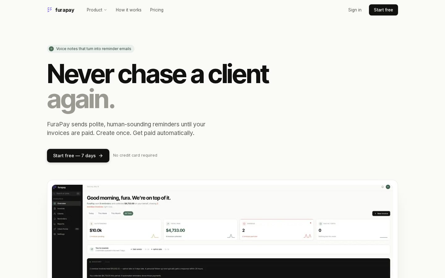 FuraPay Homepage