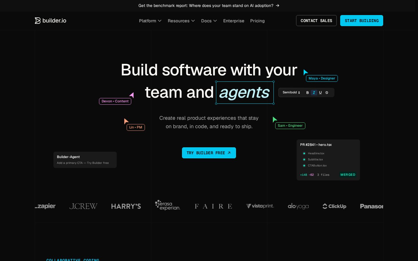 Fusion 1.0 Homepage