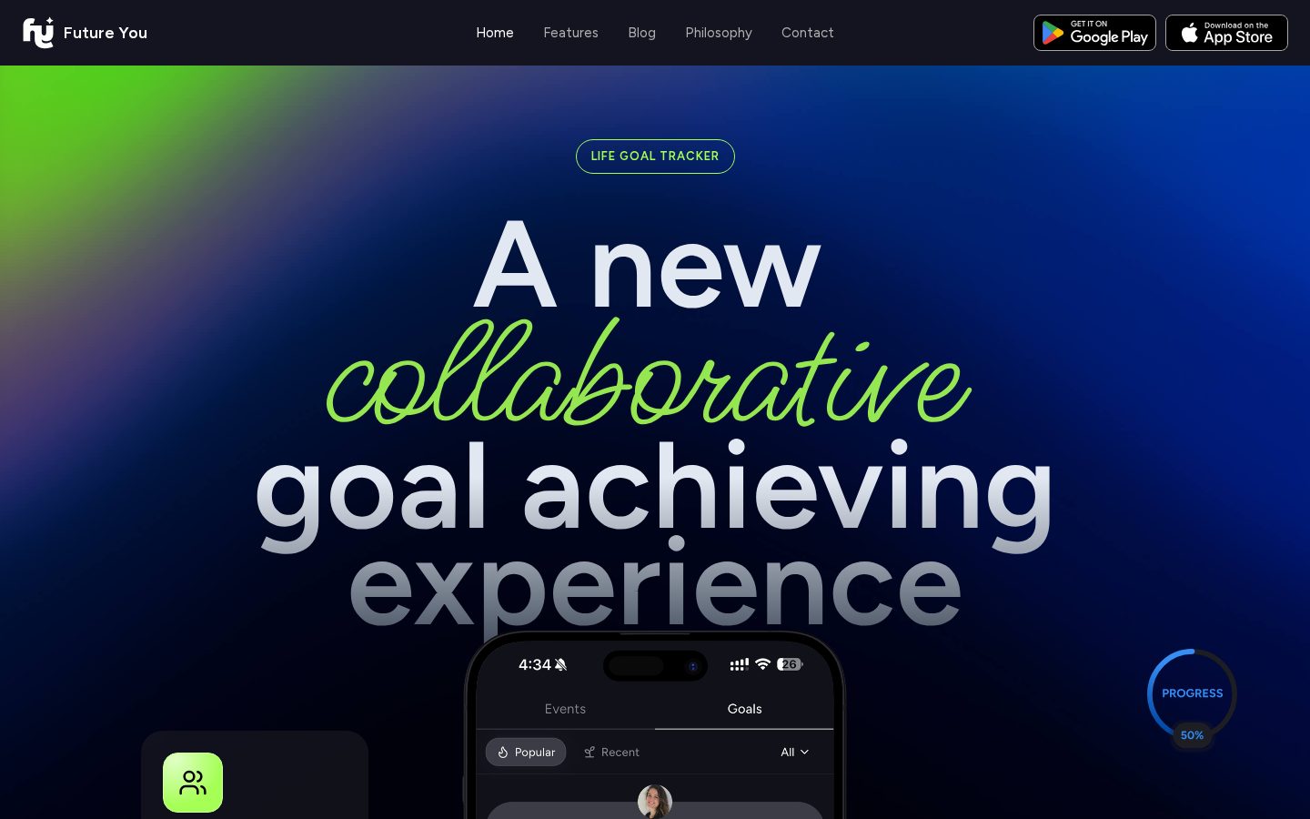 Future You Homepage