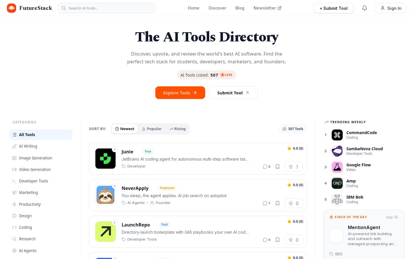 FutureStack Homepage