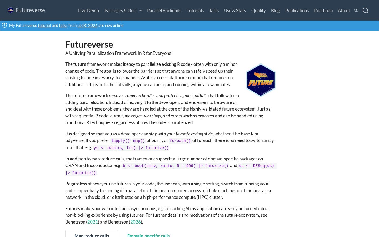 Futureverse Homepage