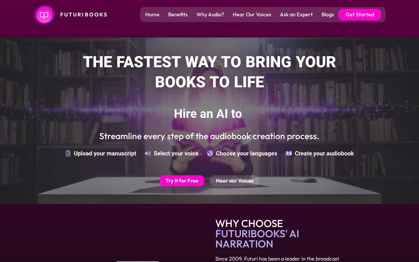 FuturiBooks Homepage