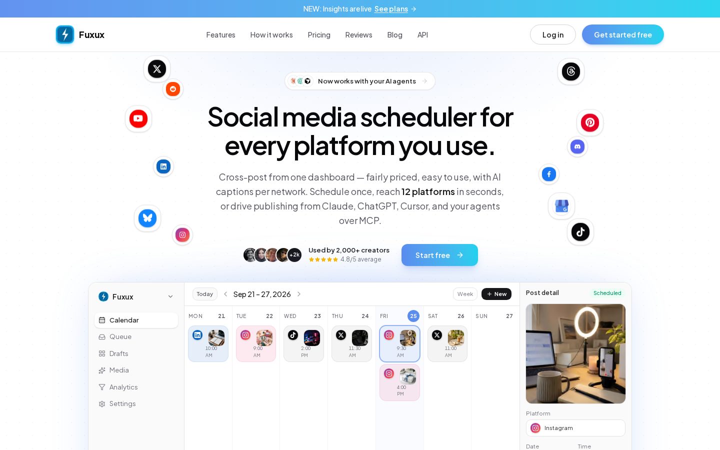 Fuxux Homepage