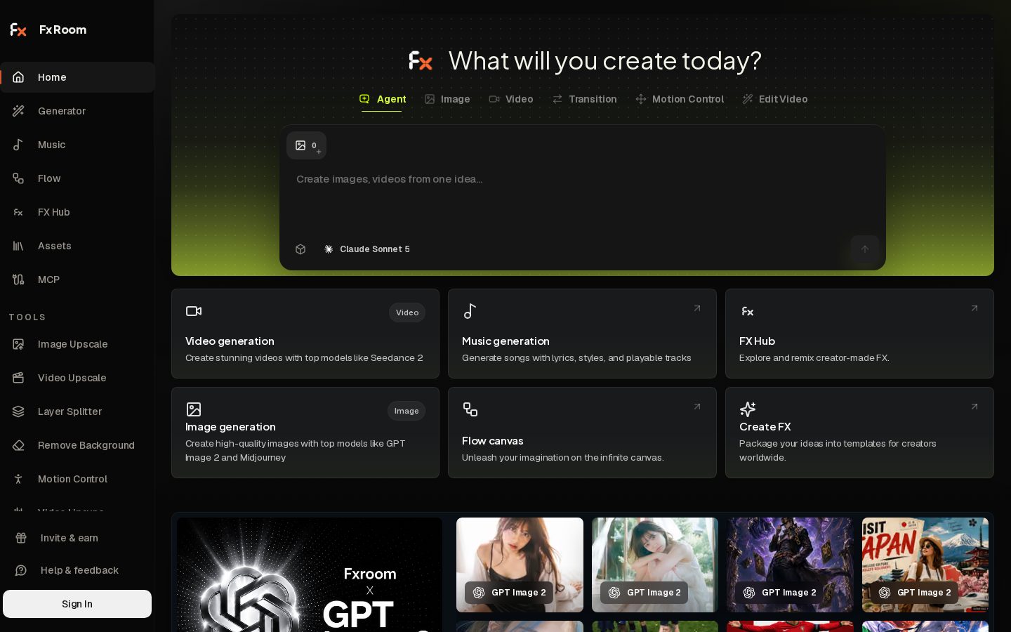 Fxroom Homepage