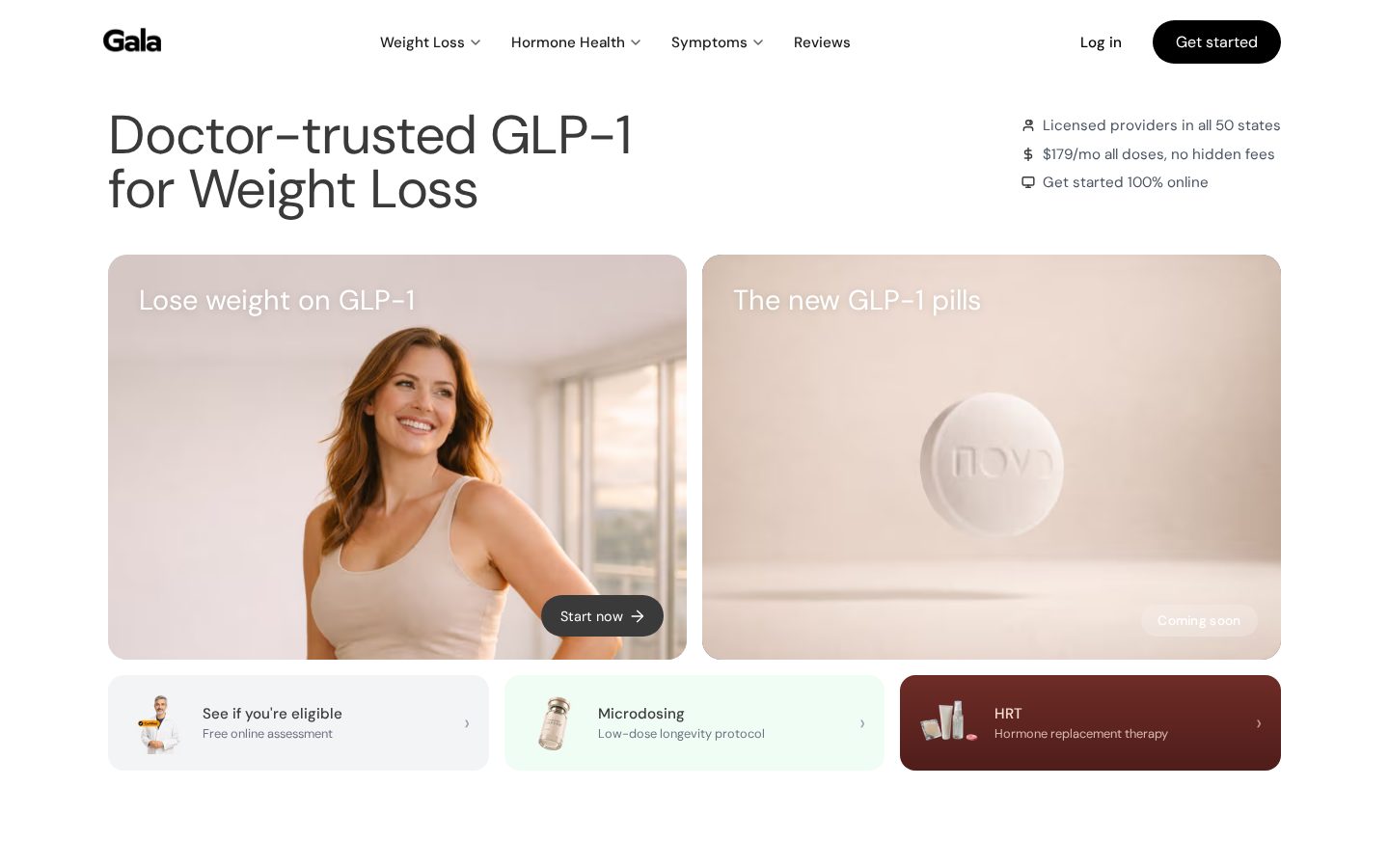 Gala GLP-1 Homepage