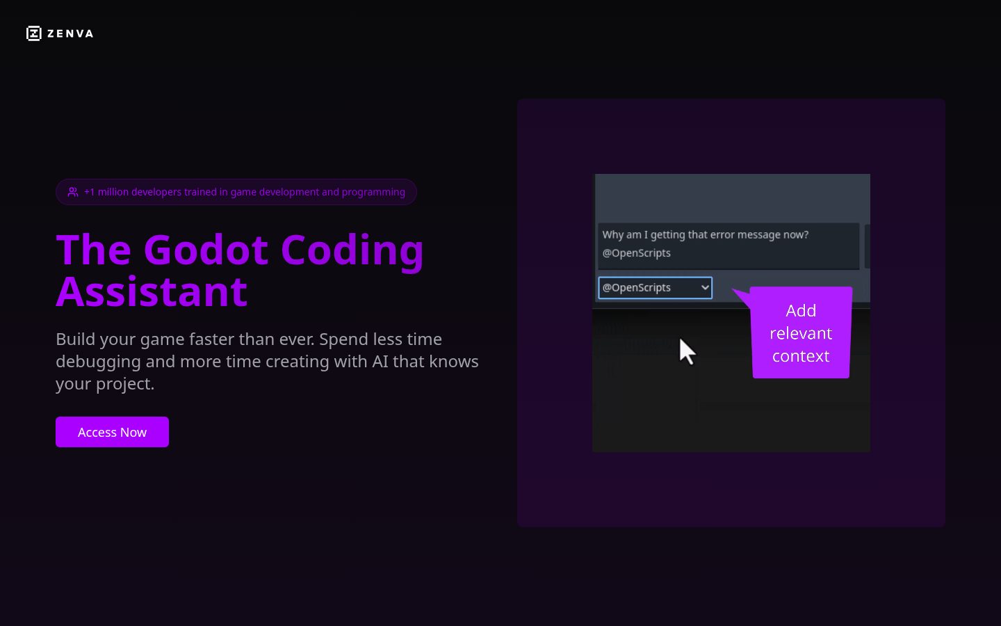 Gamedevassistant Homepage