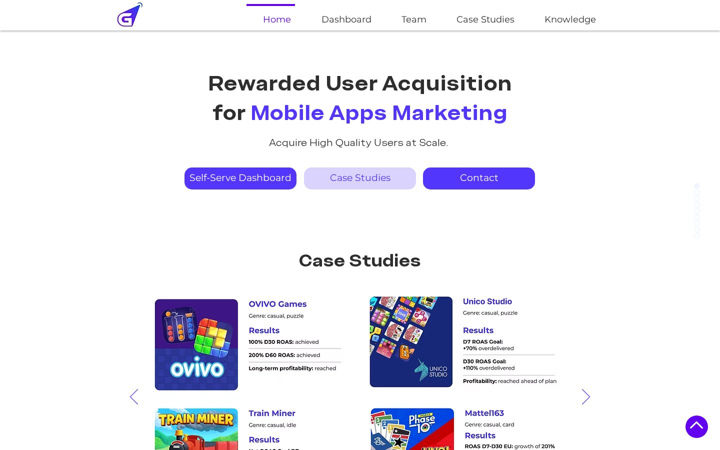 Gamelight Homepage