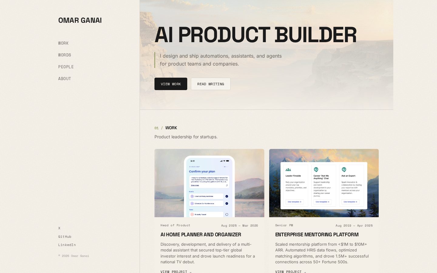 Gan.AI Homepage