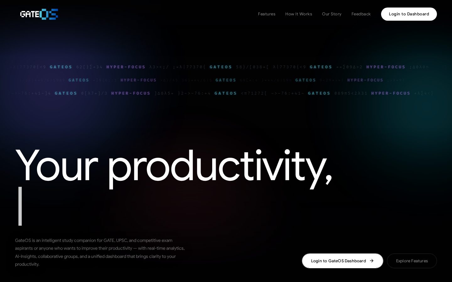 GateOS Homepage