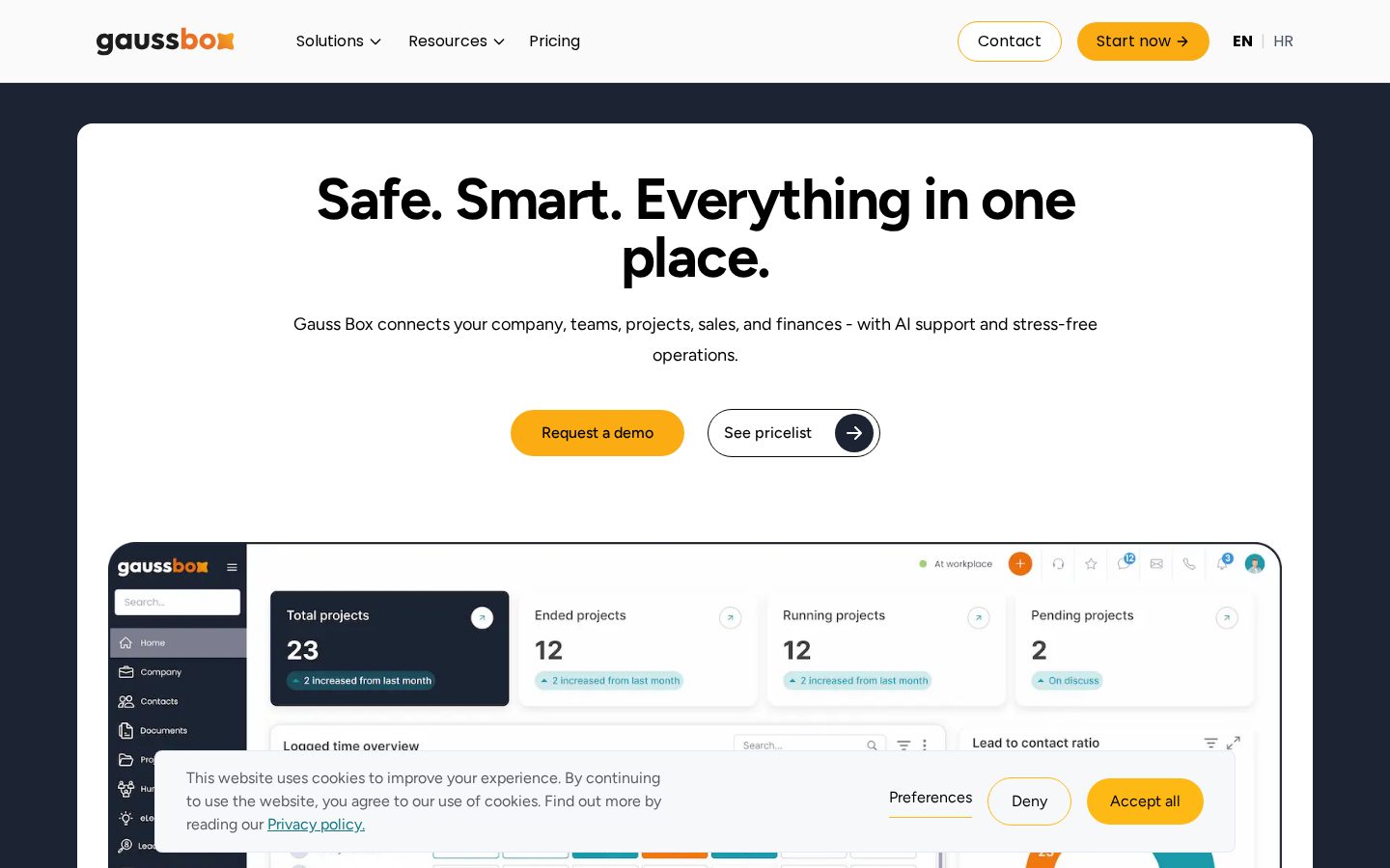 GaussBox Homepage