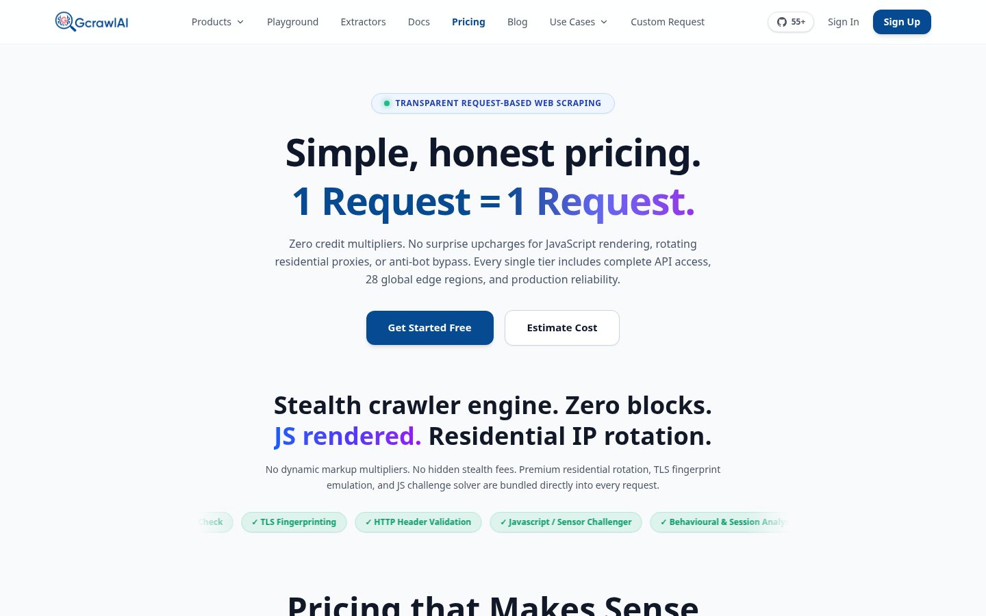 Gcrawlai Pricing