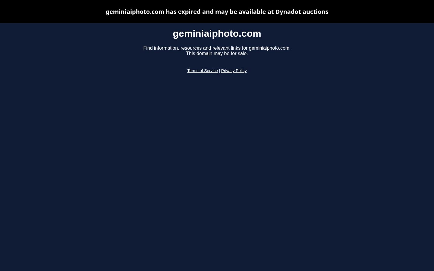 Gemini AI Photo Homepage