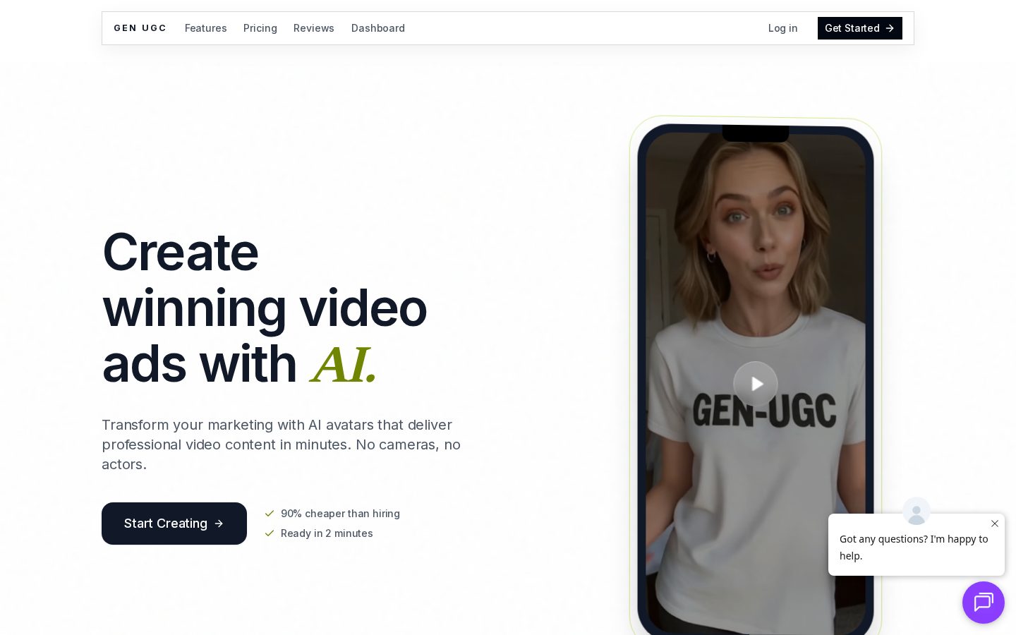 Gen-UGC Homepage