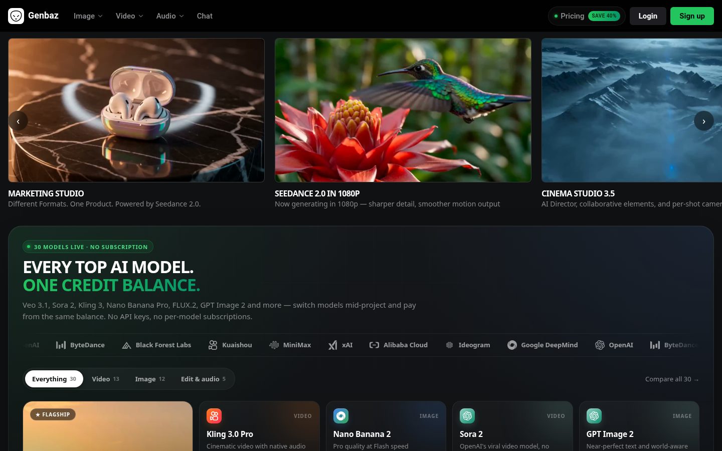 Genbaz Homepage