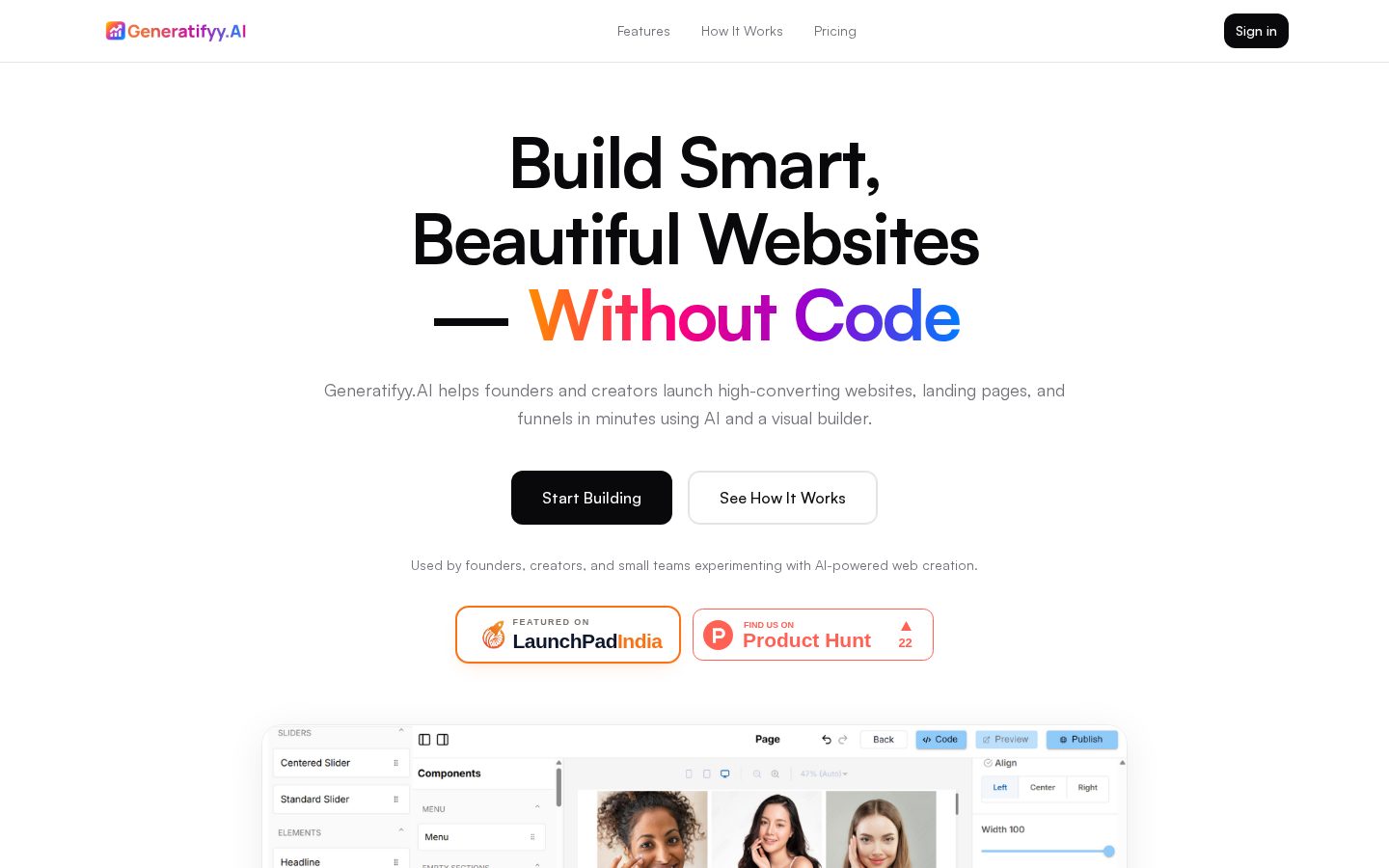 GenLooks Homepage
