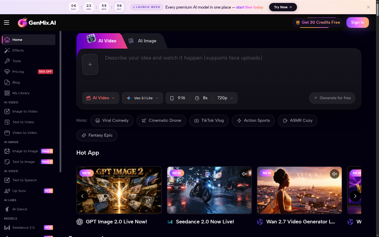 Homepage