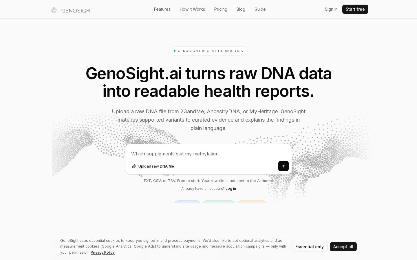 Genosight Homepage