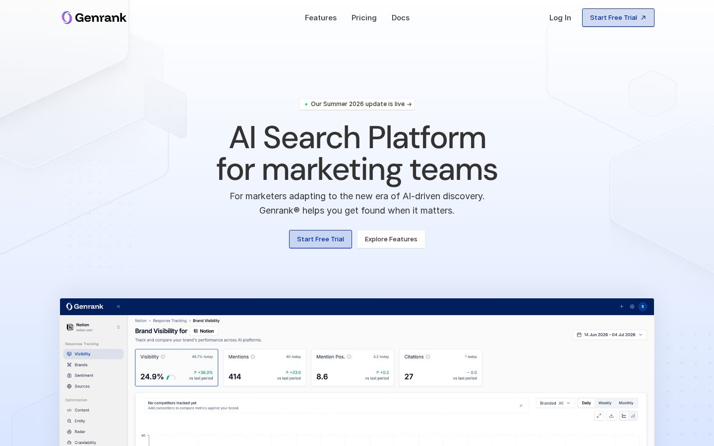 Genrank Homepage