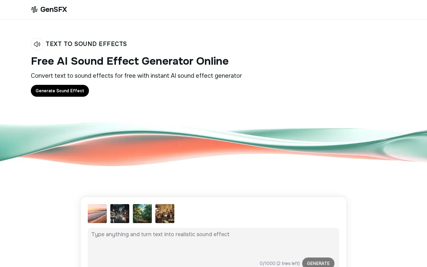 GenSFX Homepage
