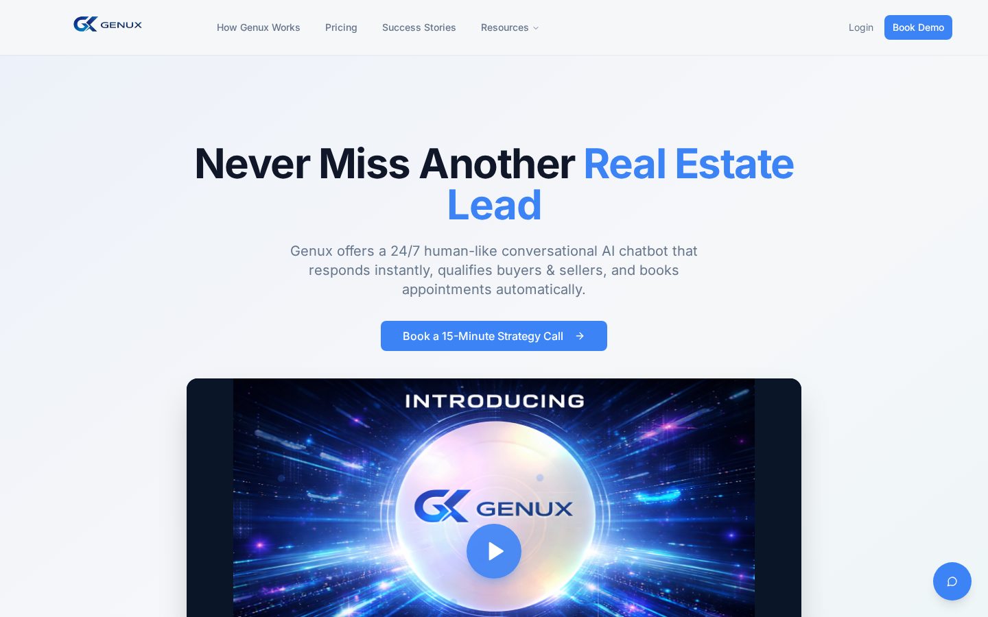 Genux Ai Homepage