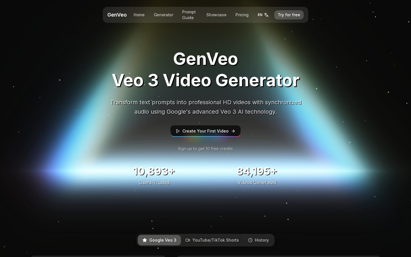 Genveo Homepage
