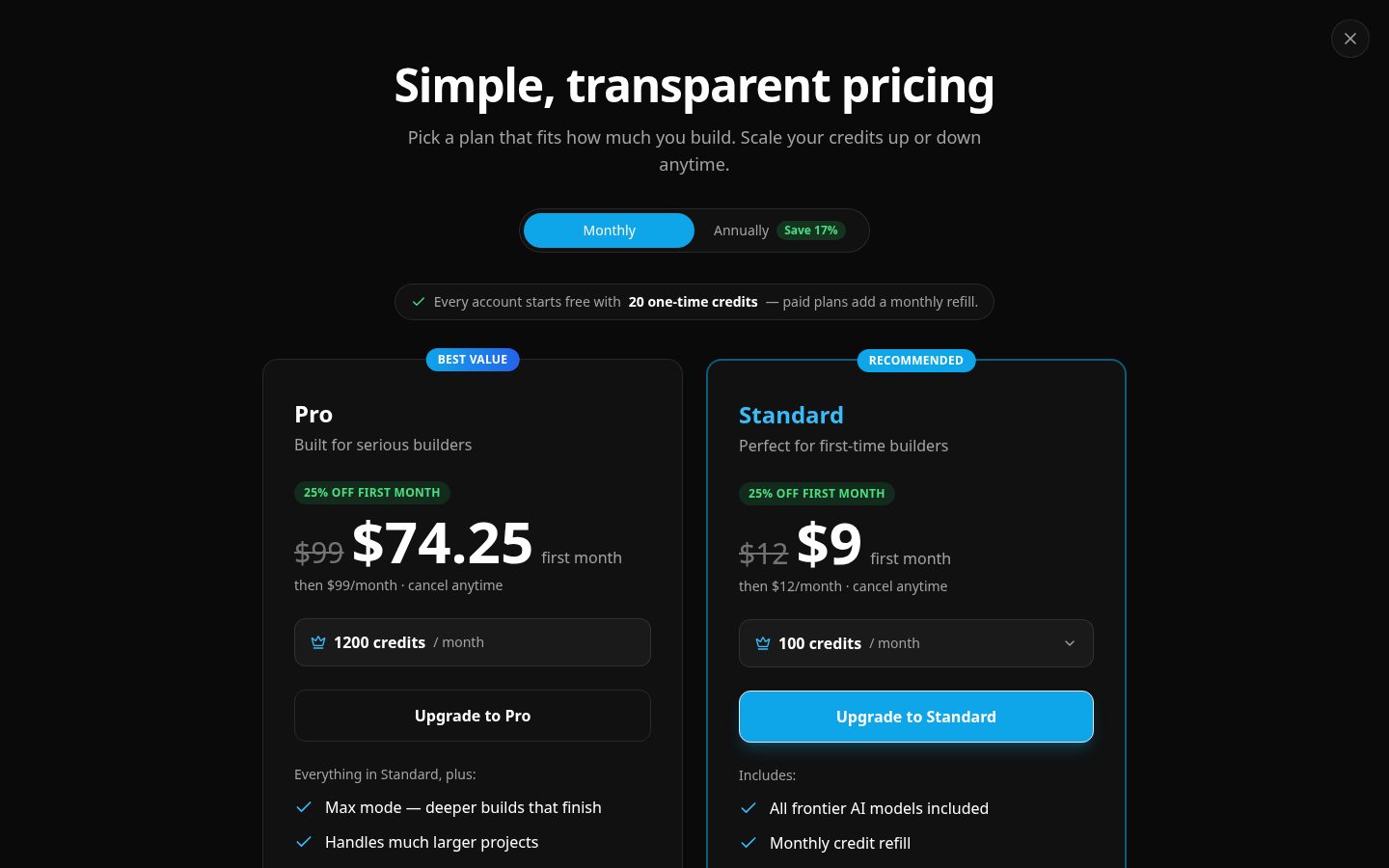 Genvibe Pricing