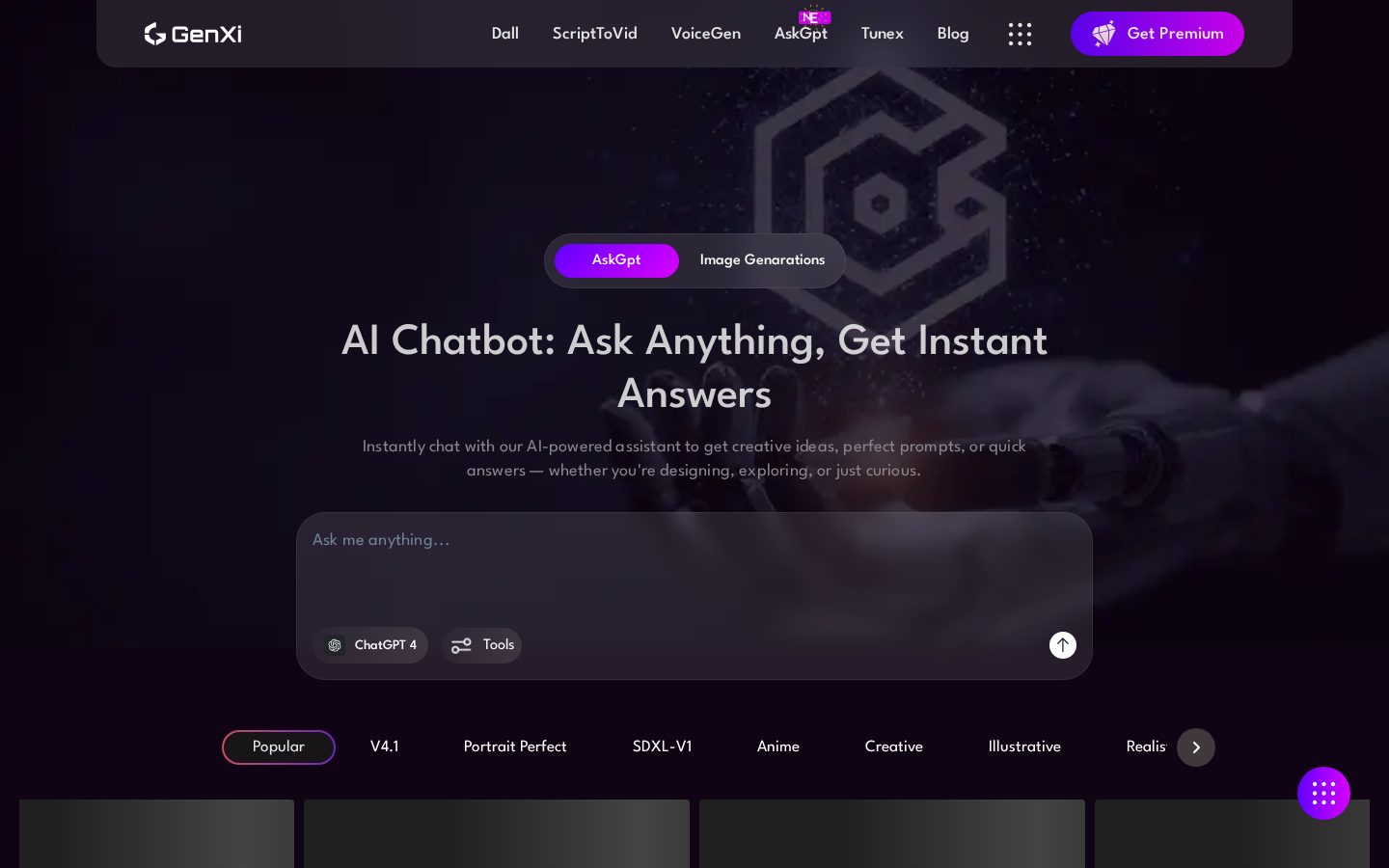 GenXi Homepage