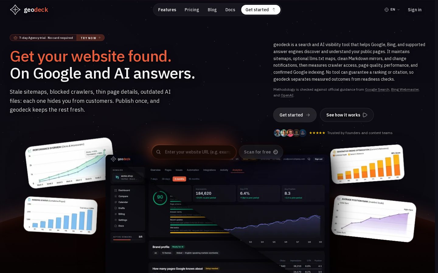 geodeck Homepage