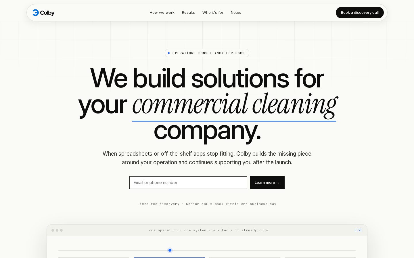 Get Colby Homepage
