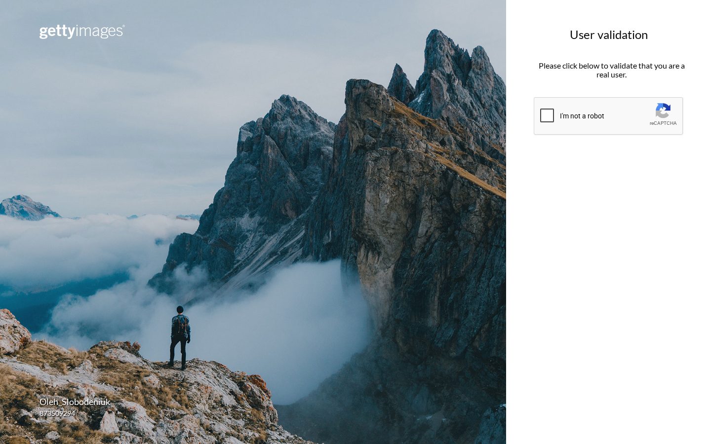 Getty Images Homepage