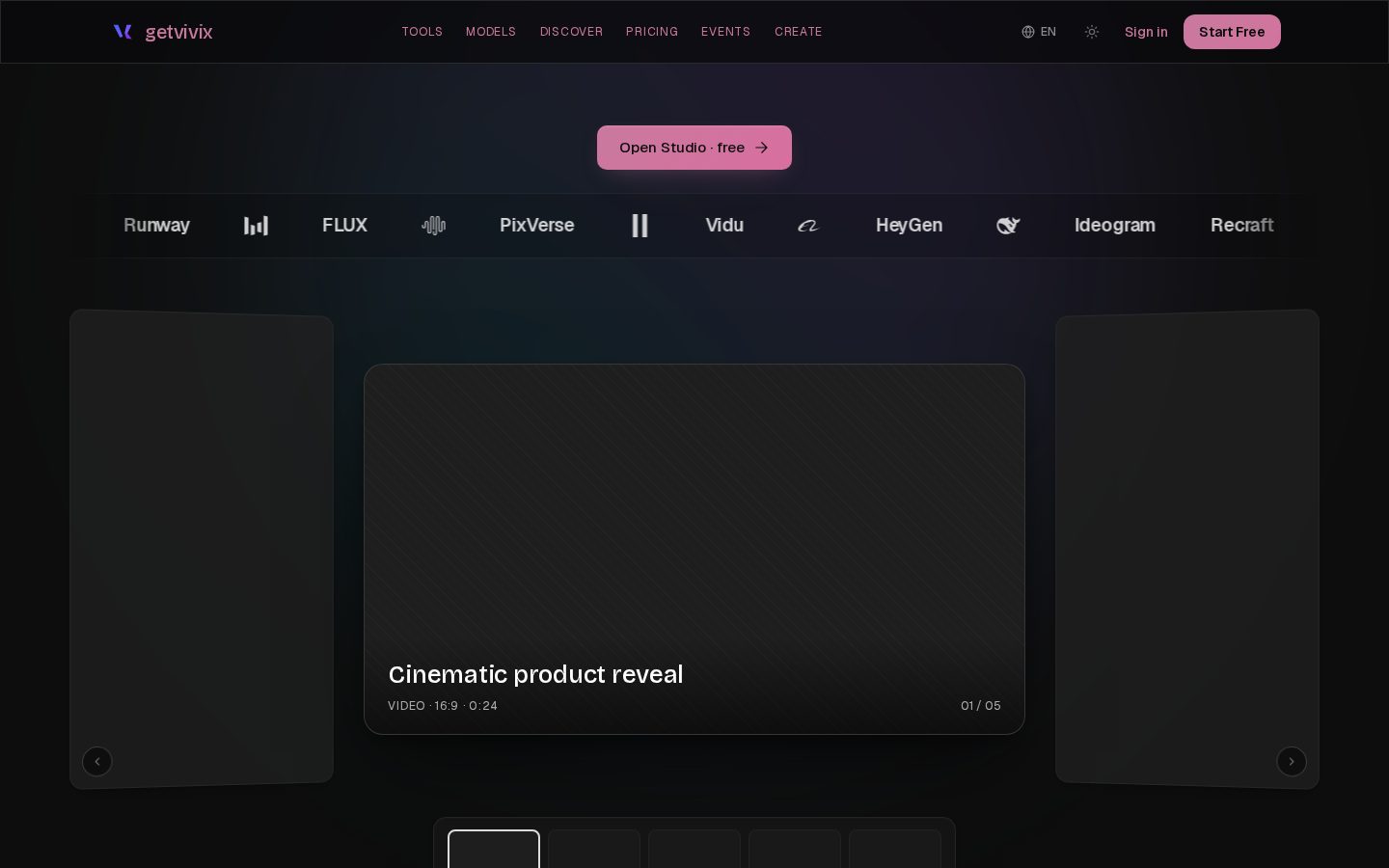 GetVivix Homepage