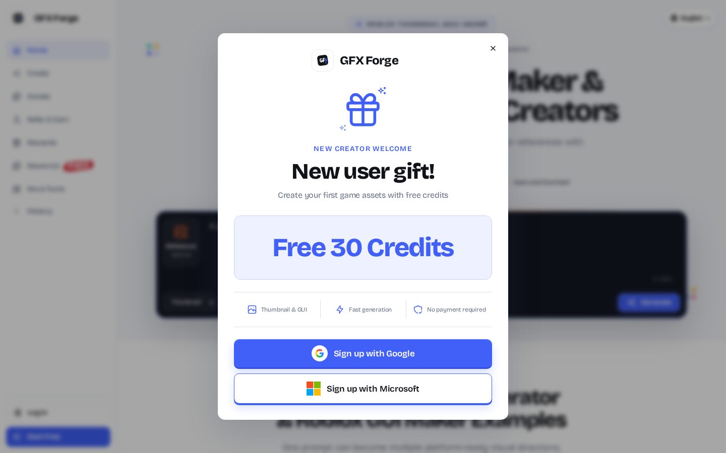 GFX Forge Homepage