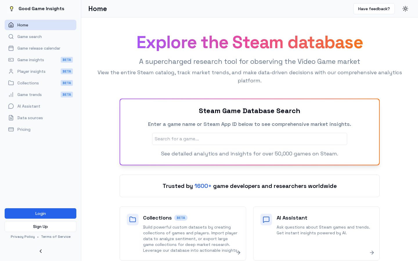 GG Insights Homepage