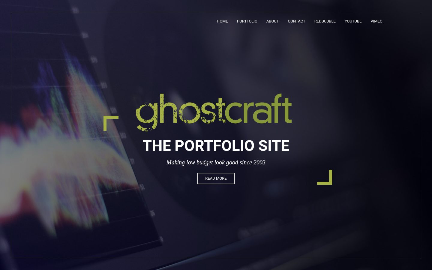 Ghost Craft AI Homepage